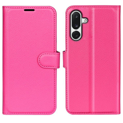 Litchi Texture Horizontal Flip Leather Phone Case with Holder, For Samsung Galaxy S10 5G 6.7, For Samsung Galaxy M36 5G / F36 5G