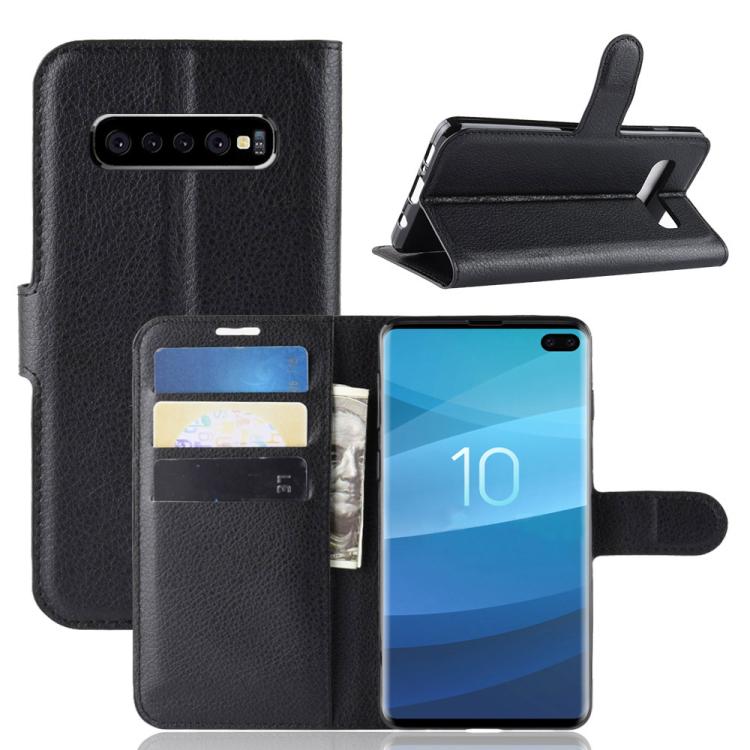 Litchi Texture Horizontal Flip Leather Phone Case with Holder, For Samsung Galaxy S10 5G 6.7, For Samsung Galaxy M36 5G / F36 5G