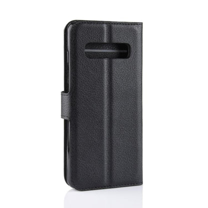 Litchi Texture Horizontal Flip Leather Phone Case with Holder, For Samsung Galaxy S10 5G 6.7, For Samsung Galaxy M36 5G / F36 5G