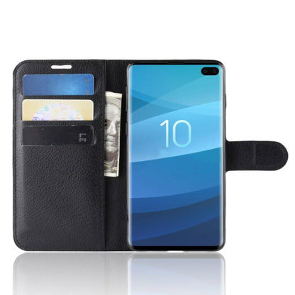 Litchi Texture Horizontal Flip Leather Phone Case with Holder, For Samsung Galaxy S10 5G 6.7, For Samsung Galaxy M36 5G / F36 5G