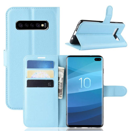 Litchi Texture Horizontal Flip Leather Phone Case with Holder, For Samsung Galaxy S10 5G 6.7, For Samsung Galaxy M36 5G / F36 5G