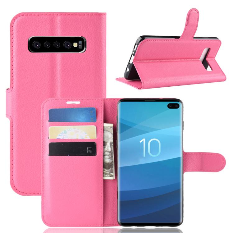 Litchi Texture Horizontal Flip Leather Phone Case with Holder, For Samsung Galaxy S10 5G 6.7, For Samsung Galaxy M36 5G / F36 5G