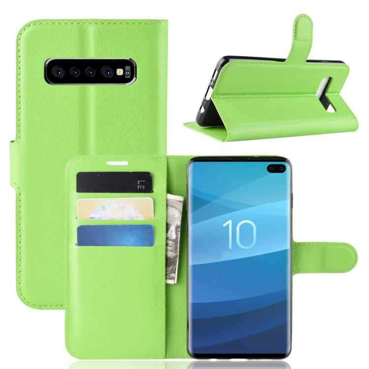 Litchi Texture Horizontal Flip Leather Phone Case with Holder, For Samsung Galaxy S10 5G 6.7, For Samsung Galaxy M36 5G / F36 5G