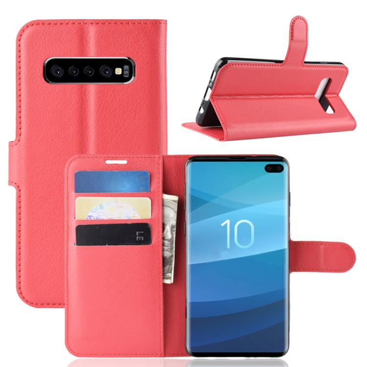 Litchi Texture Horizontal Flip Leather Phone Case with Holder, For Samsung Galaxy S10 5G 6.7, For Samsung Galaxy M36 5G / F36 5G