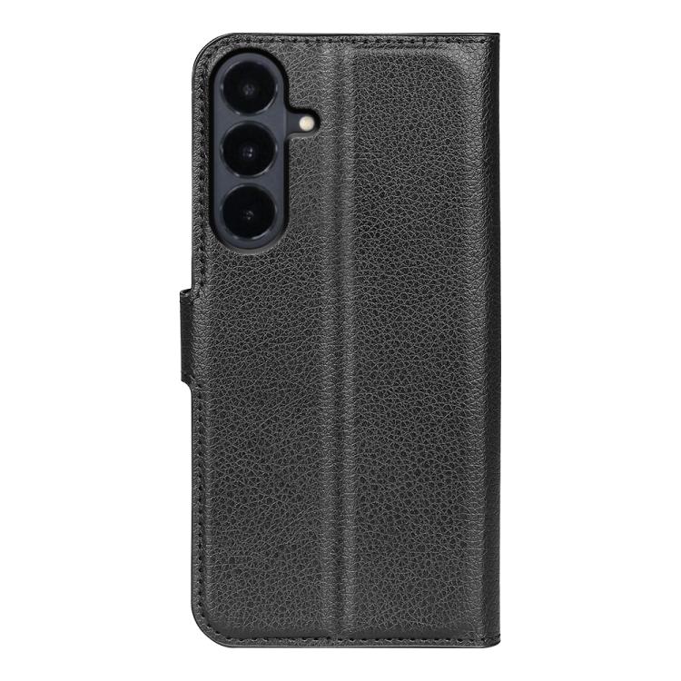 Litchi Texture Horizontal Flip Leather Phone Case with Holder, For Galaxy S26 FE 5G, For Galaxy S26+ 5G