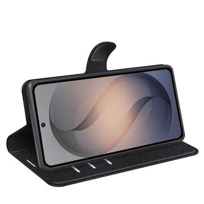 Litchi Texture Horizontal Flip Leather Phone Case with Holder, For Galaxy S26 FE 5G, For Galaxy S26+ 5G