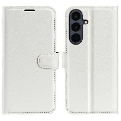 Litchi Texture Horizontal Flip Leather Phone Case with Holder, For Galaxy S26 FE 5G, For Galaxy S26+ 5G