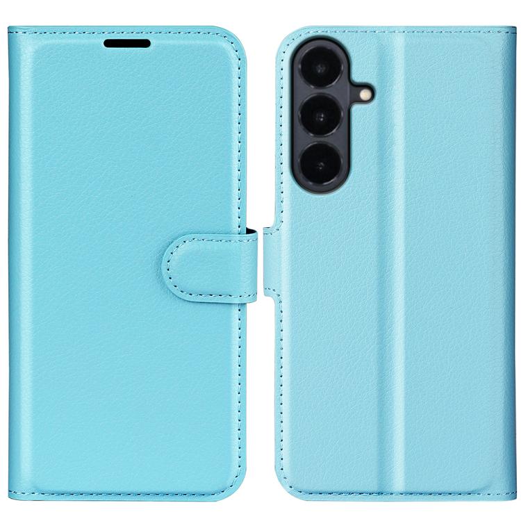 Litchi Texture Horizontal Flip Leather Phone Case with Holder, For Galaxy S26 FE 5G, For Galaxy S26+ 5G