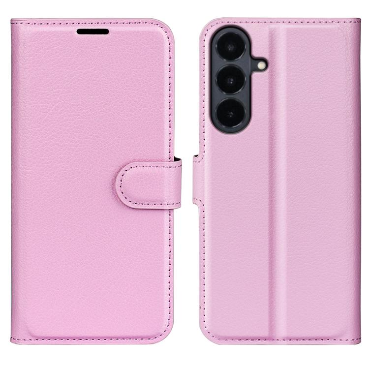 Litchi Texture Horizontal Flip Leather Phone Case with Holder, For Galaxy S26 FE 5G, For Galaxy S26+ 5G