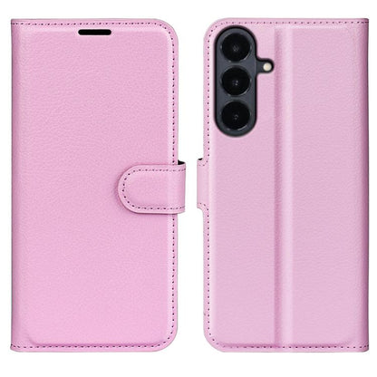 Litchi Texture Horizontal Flip Leather Phone Case with Holder, For Galaxy S26 FE 5G, For Galaxy S26+ 5G