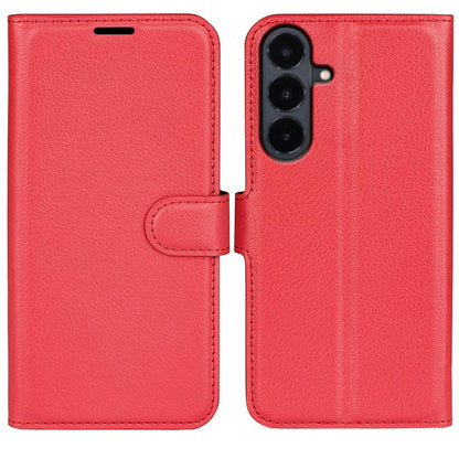 Litchi Texture Horizontal Flip Leather Phone Case with Holder, For Galaxy S26 FE 5G, For Galaxy S26+ 5G