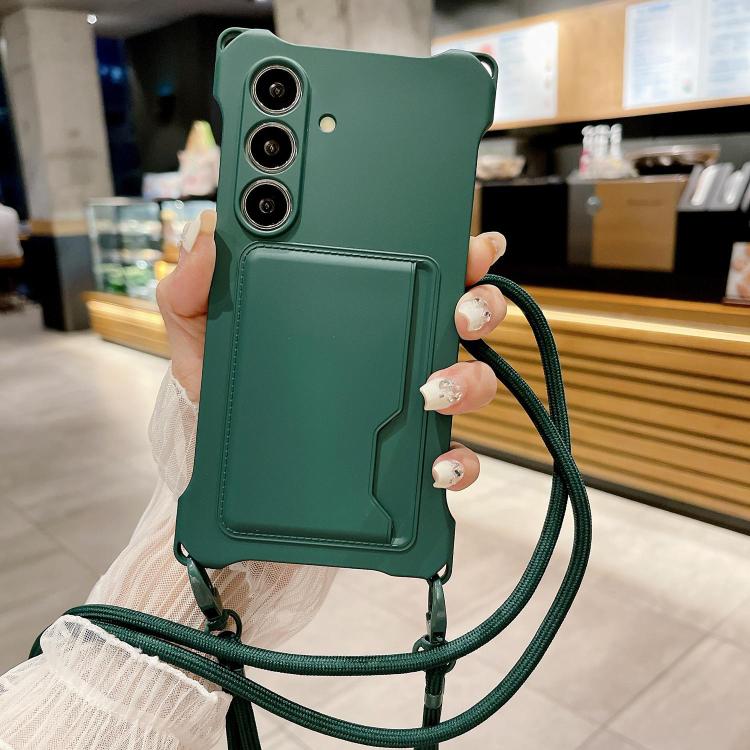 Liquid TPU Card Bag Four Corner Shockproof Phone Case, For Samsung Galaxy S24 5G, For Samsung Galaxy A15, For Samsung Galaxy S23 FE 5G