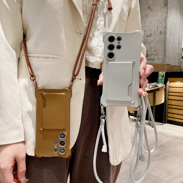 Liquid TPU Card Bag Four Corner Shockproof Phone Case, For Samsung Galaxy A14 5G, For Samsung Galaxy A53 5G, For Samsung Galaxy S22 Ultra 5G