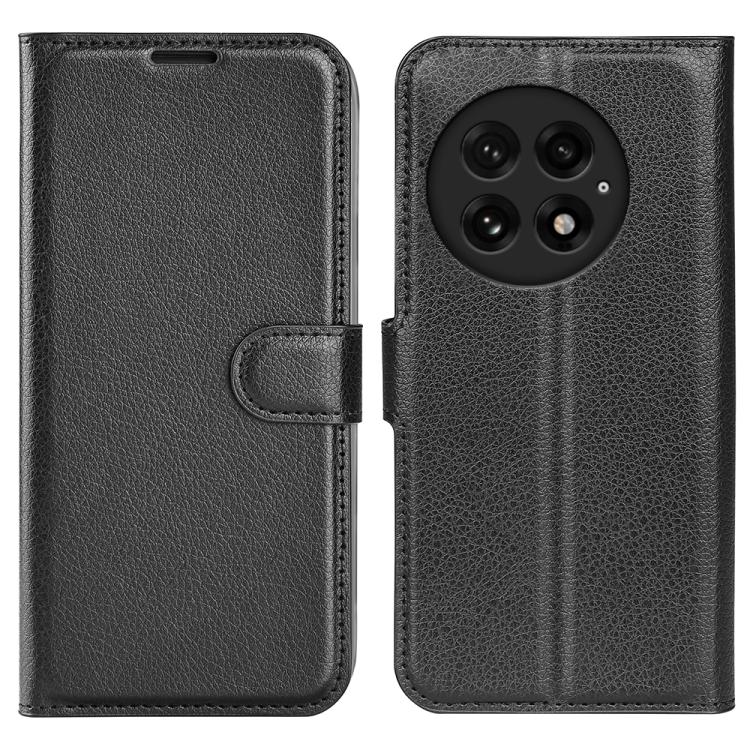 Litchi Texture Horizontal Flip Leather Phone Case with Holder, For OnePlus 13R, For OnePlus 13