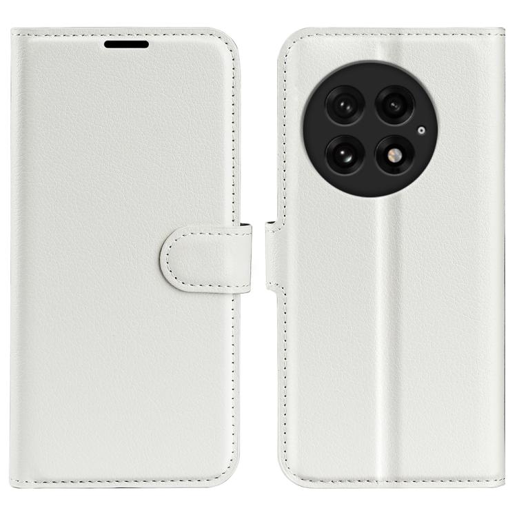 Litchi Texture Horizontal Flip Leather Phone Case with Holder, For OnePlus 13R, For OnePlus 13