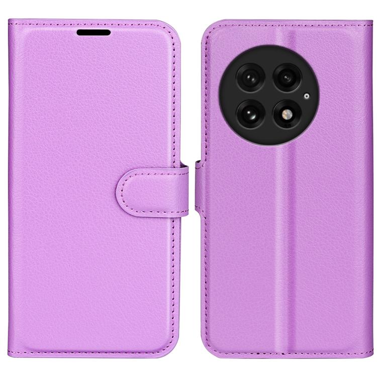 Litchi Texture Horizontal Flip Leather Phone Case with Holder, For OnePlus 13R, For OnePlus 13