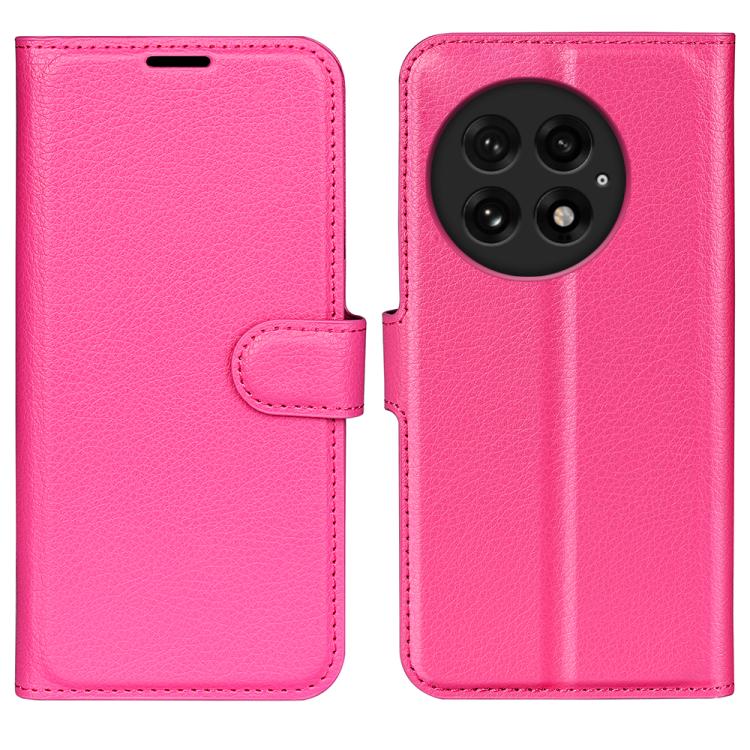 Litchi Texture Horizontal Flip Leather Phone Case with Holder, For OnePlus 13R, For OnePlus 13