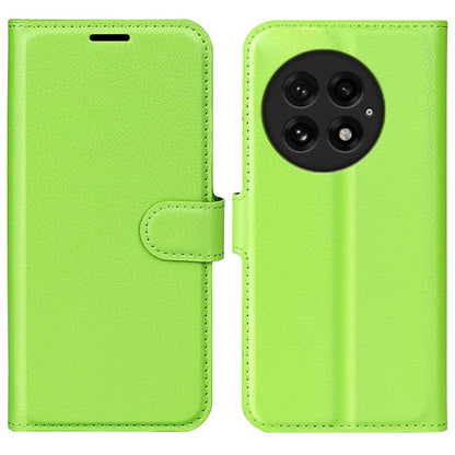 Litchi Texture Horizontal Flip Leather Phone Case with Holder, For OnePlus 13R, For OnePlus 13