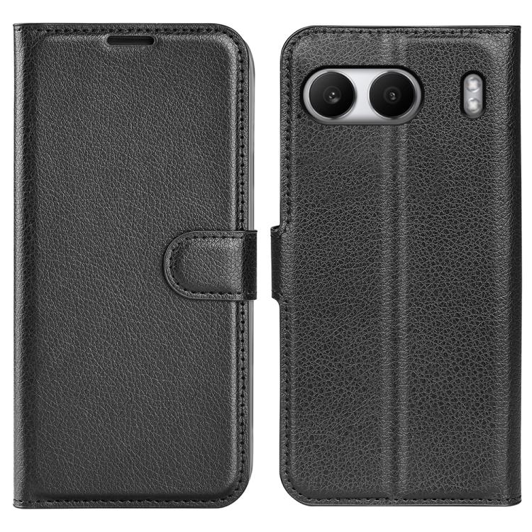 Litchi Texture Horizontal Flip Leather Phone Case with Holder, For OnePlus Nord 4