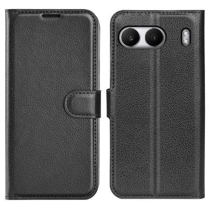 Litchi Texture Horizontal Flip Leather Phone Case with Holder, For OnePlus Nord 4