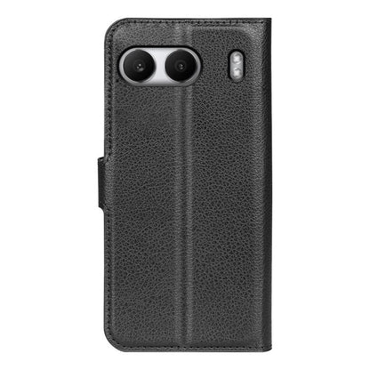 Litchi Texture Horizontal Flip Leather Phone Case with Holder, For OnePlus Nord 4