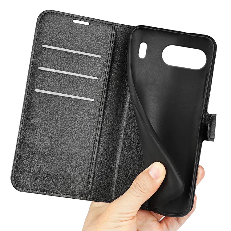 Litchi Texture Horizontal Flip Leather Phone Case with Holder, For OnePlus Nord 4