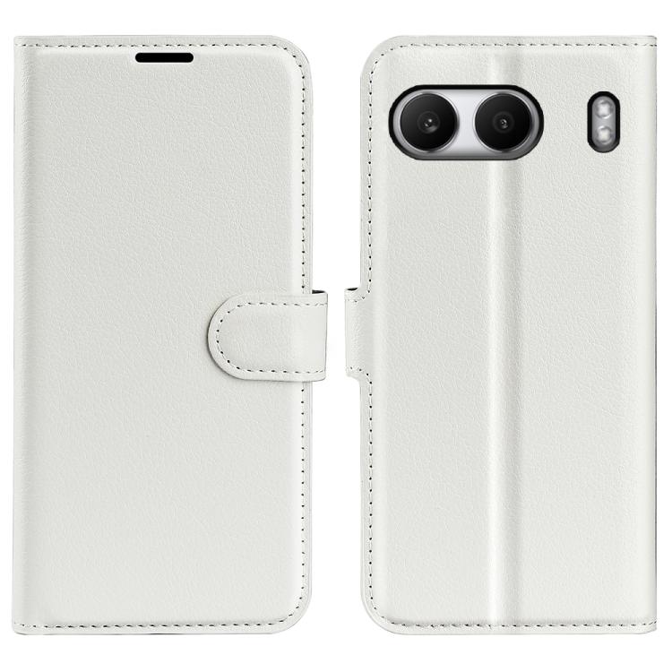 Litchi Texture Horizontal Flip Leather Phone Case with Holder, For OnePlus Nord 4