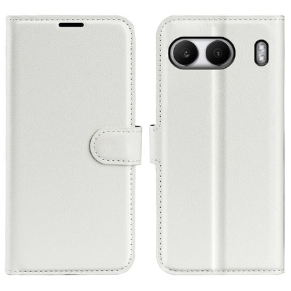 Litchi Texture Horizontal Flip Leather Phone Case with Holder, For OnePlus Nord 4