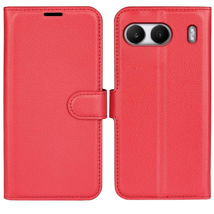Litchi Texture Horizontal Flip Leather Phone Case with Holder, For OnePlus Nord 4