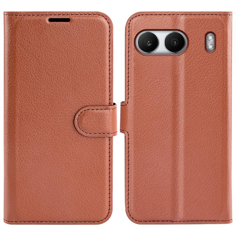 Litchi Texture Horizontal Flip Leather Phone Case with Holder, For OnePlus Nord 4
