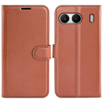 Litchi Texture Horizontal Flip Leather Phone Case with Holder, For OnePlus Nord 4