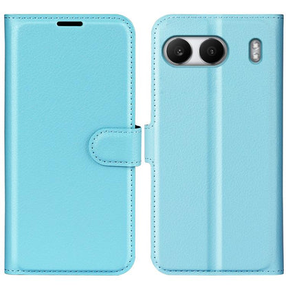 Litchi Texture Horizontal Flip Leather Phone Case with Holder, For OnePlus Nord 4