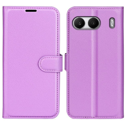 Litchi Texture Horizontal Flip Leather Phone Case with Holder, For OnePlus Nord 4