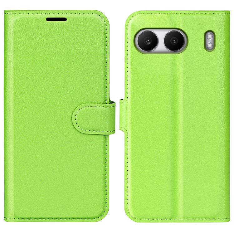 Litchi Texture Horizontal Flip Leather Phone Case with Holder, For OnePlus Nord 4
