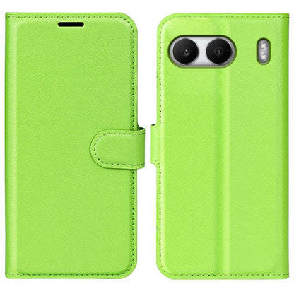 Litchi Texture Horizontal Flip Leather Phone Case with Holder, For OnePlus Nord 4