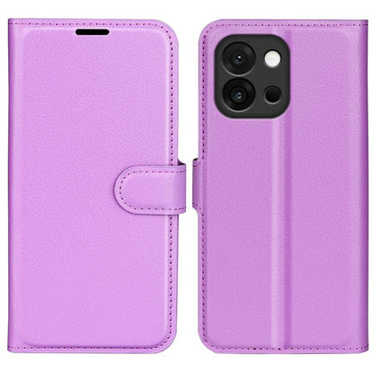 Litchi Texture Horizontal Flip Leather Phone Case with Holder, For OnePlus Nord CE5 / Ace 5 Racing, For OnePlus 13T