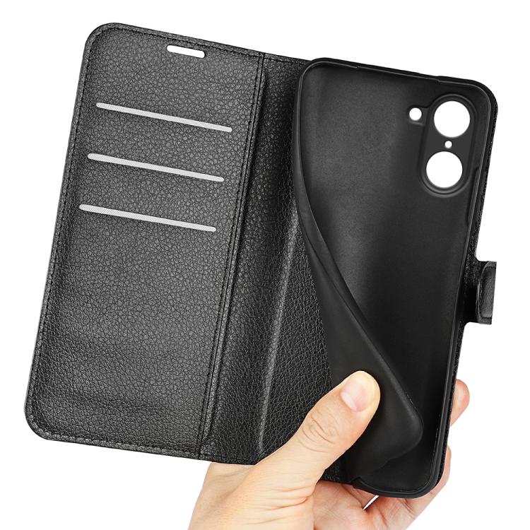 Litchi Texture Horizontal Flip Leather Phone Case with Holder, For OnePlus Nord CE5 / Ace 5 Racing, For OnePlus 13T