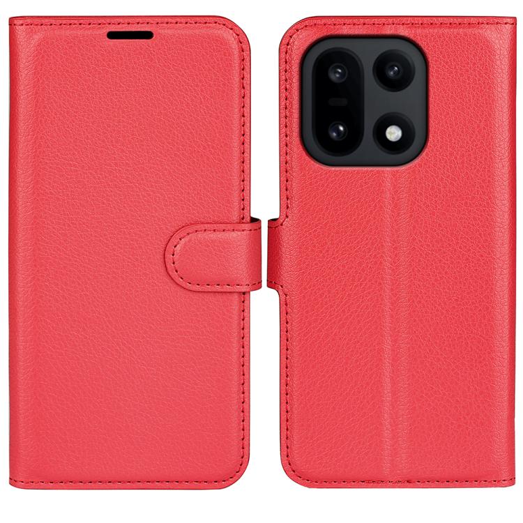 Litchi Texture Horizontal Flip Leather Phone Case with Holder, For OnePlus 15, For OnePlus Nord 5 / Ace 5 Ultra