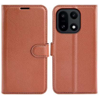 Litchi Texture Horizontal Flip Leather Phone Case with Holder, For OnePlus 15, For OnePlus Nord 5 / Ace 5 Ultra
