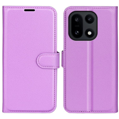 Litchi Texture Horizontal Flip Leather Phone Case with Holder, For OnePlus 15, For OnePlus Nord 5 / Ace 5 Ultra
