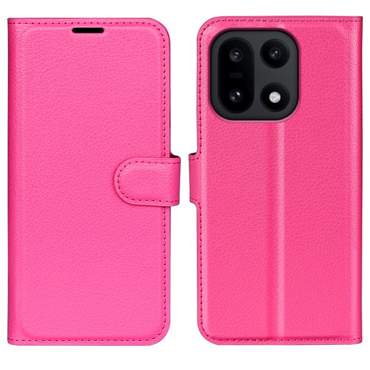 Litchi Texture Horizontal Flip Leather Phone Case with Holder, For OnePlus 15, For OnePlus Nord 5 / Ace 5 Ultra