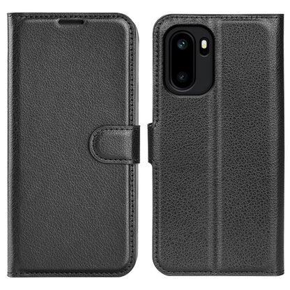 Litchi Texture Horizontal Flip Leather Phone Case with Holder, For OnePlus Turbo 6 / 6V, For OnePlus 15R / Ace 6 5G / 6T 5G