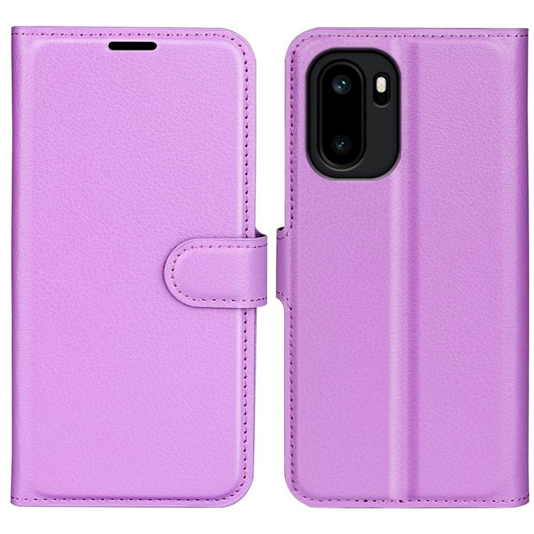 Litchi Texture Horizontal Flip Leather Phone Case with Holder, For OnePlus Turbo 6 / 6V, For OnePlus 15R / Ace 6 5G / 6T 5G