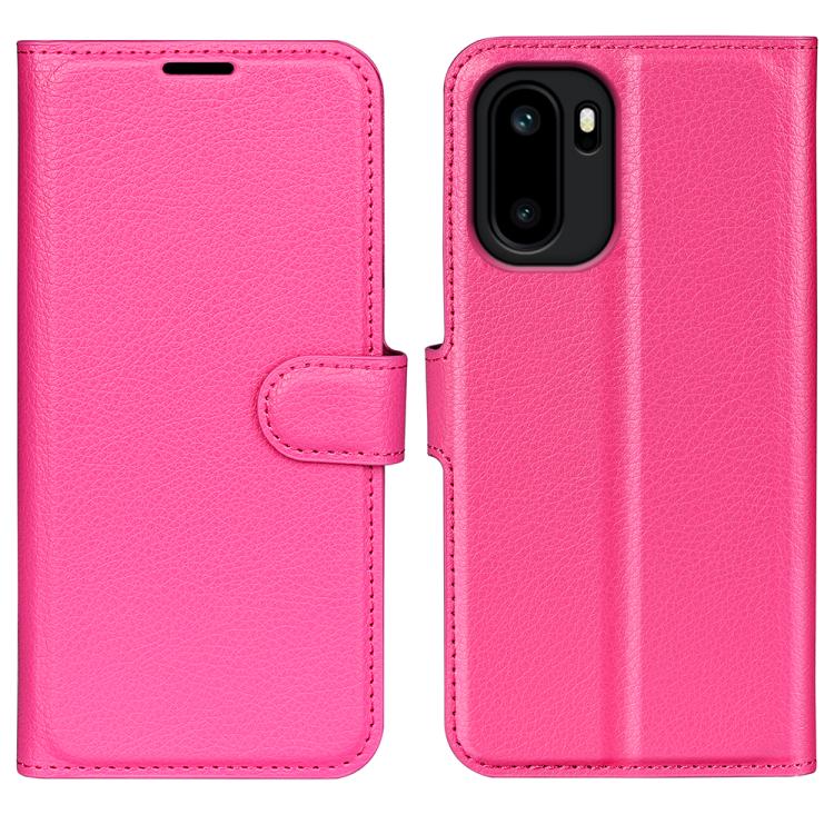 Litchi Texture Horizontal Flip Leather Phone Case with Holder, For OnePlus Turbo 6 / 6V, For OnePlus 15R / Ace 6 5G / 6T 5G