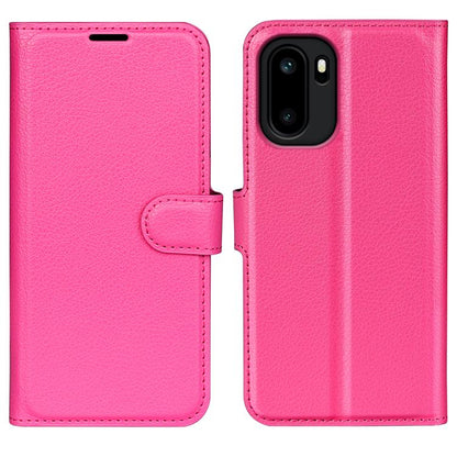 Litchi Texture Horizontal Flip Leather Phone Case with Holder, For OnePlus Turbo 6 / 6V, For OnePlus 15R / Ace 6 5G / 6T 5G