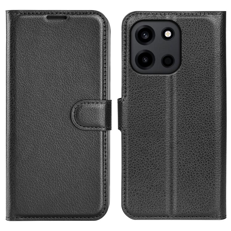 Litchi Texture Horizontal Flip Leather Phone Case with Holder, For OnePlus Turbo 6 / 6V, For OnePlus 15R / Ace 6 5G / 6T 5G