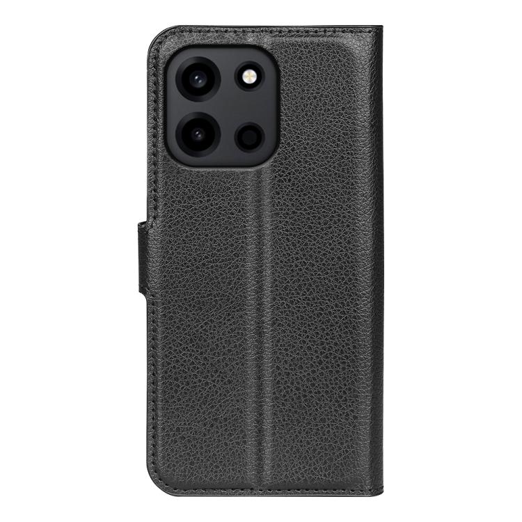 Litchi Texture Horizontal Flip Leather Phone Case with Holder, For OnePlus Turbo 6 / 6V, For OnePlus 15R / Ace 6 5G / 6T 5G