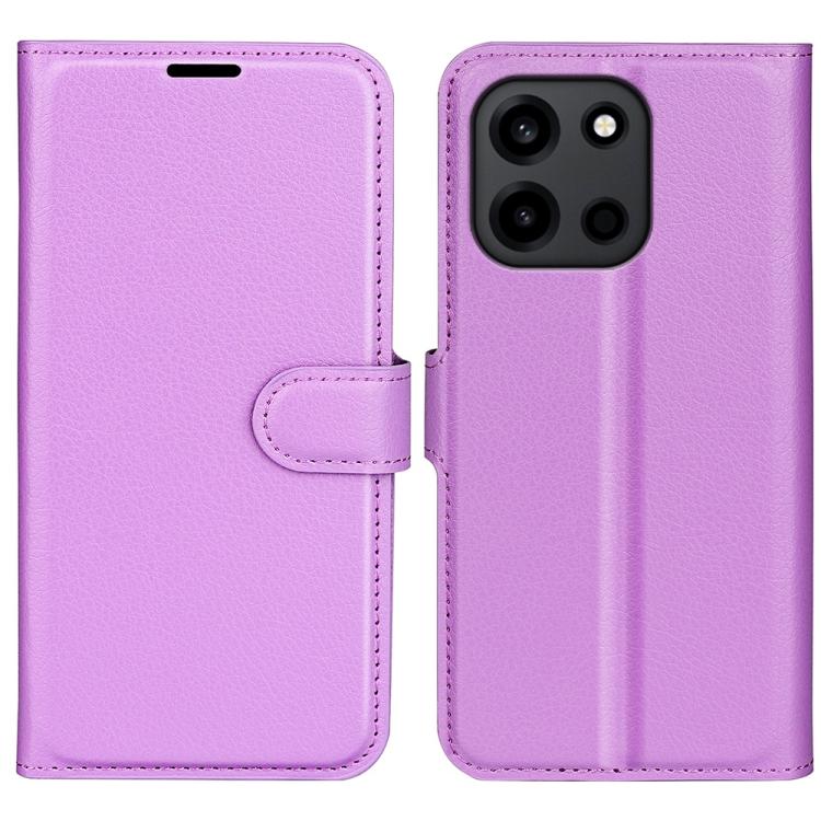 Litchi Texture Horizontal Flip Leather Phone Case with Holder, For OnePlus Turbo 6 / 6V, For OnePlus 15R / Ace 6 5G / 6T 5G