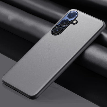 Plain-leather All-inclusive Shockproof Phone Case, For Samsung Galaxy S25 5G, For Samsung Galaxy S25+ 5G, For Samsung Galaxy S25 Ultra 5G