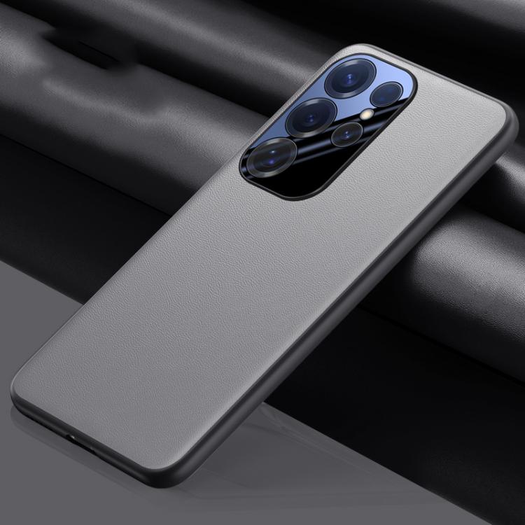 Plain-leather All-inclusive Shockproof Phone Case, For Samsung Galaxy S25 5G, For Samsung Galaxy S25+ 5G, For Samsung Galaxy S25 Ultra 5G